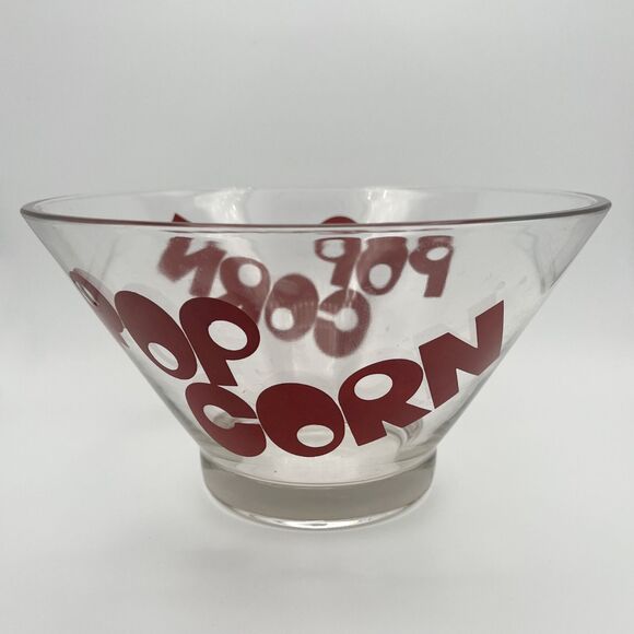 Vintage Wheaton Glass Popcorn Serving Bowl - Picture 1 of 1